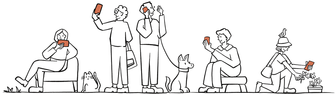 illustration-of-people-talking-onphone